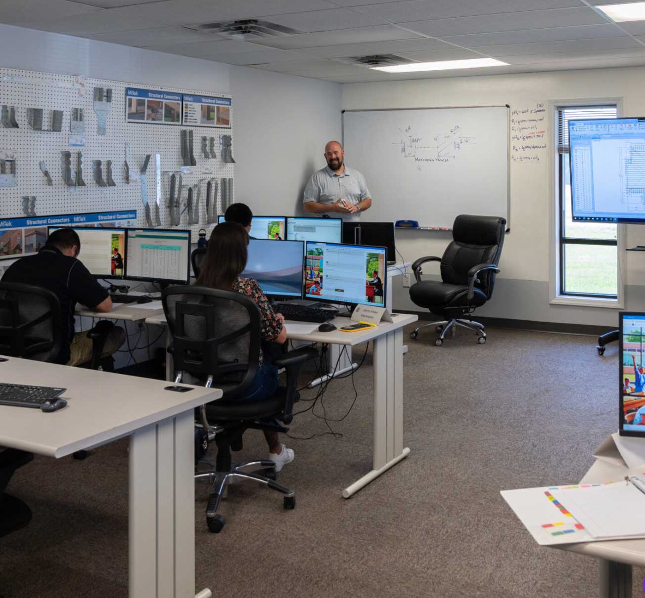 UFP Site Built design training class in session